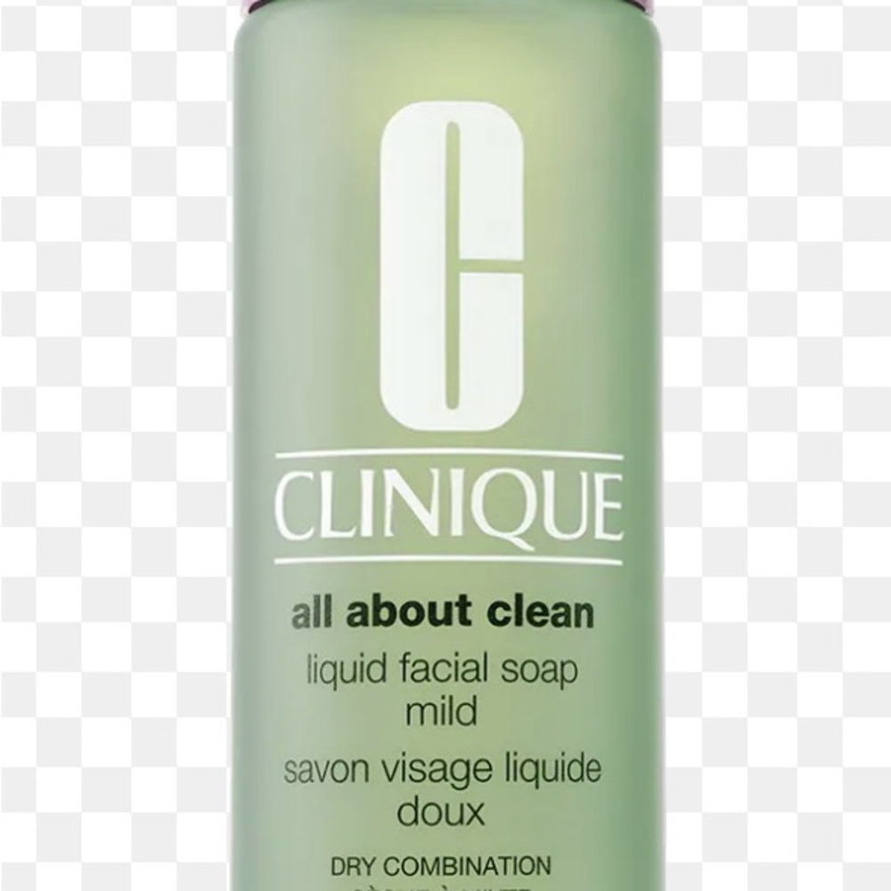 NEW 200ml Clinique All About Clean Liquid Facial Soap with Two 30ml Travel Size - Picture 2 of 2